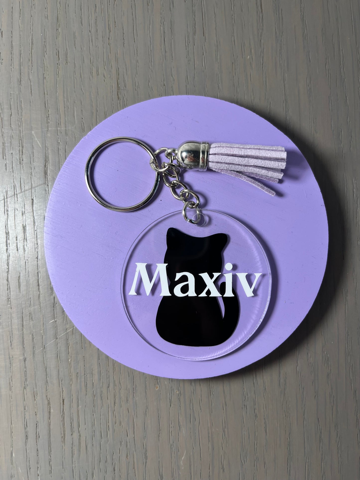 Porte-clés chat