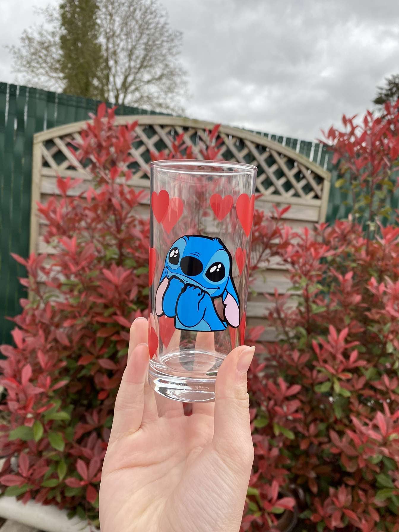 Verre Stitch amoureux