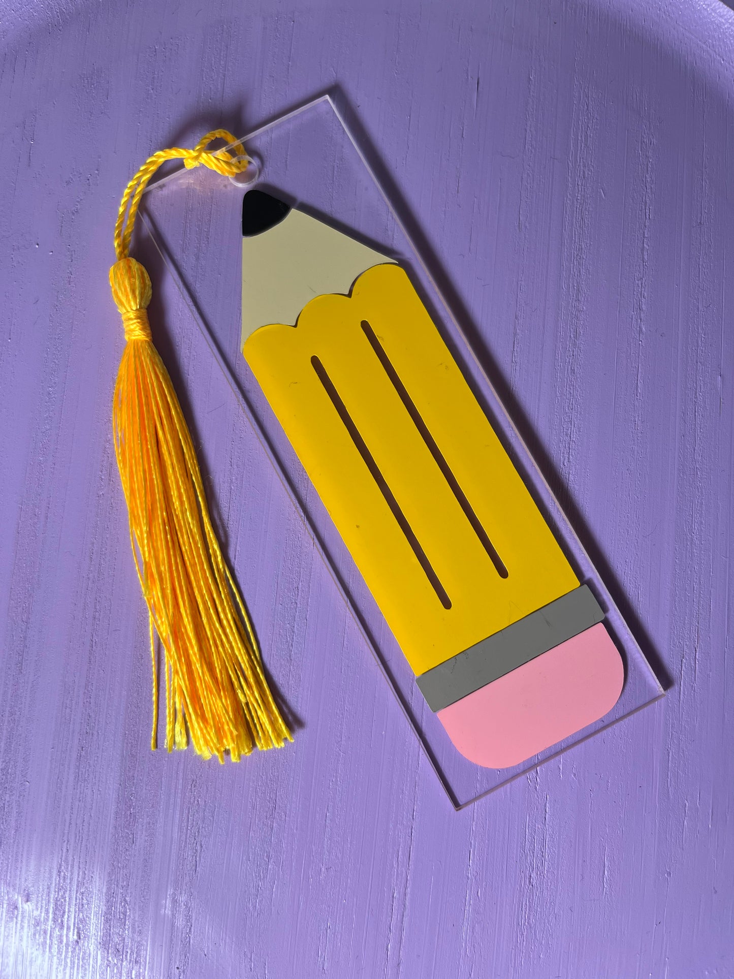 Marque-page crayon