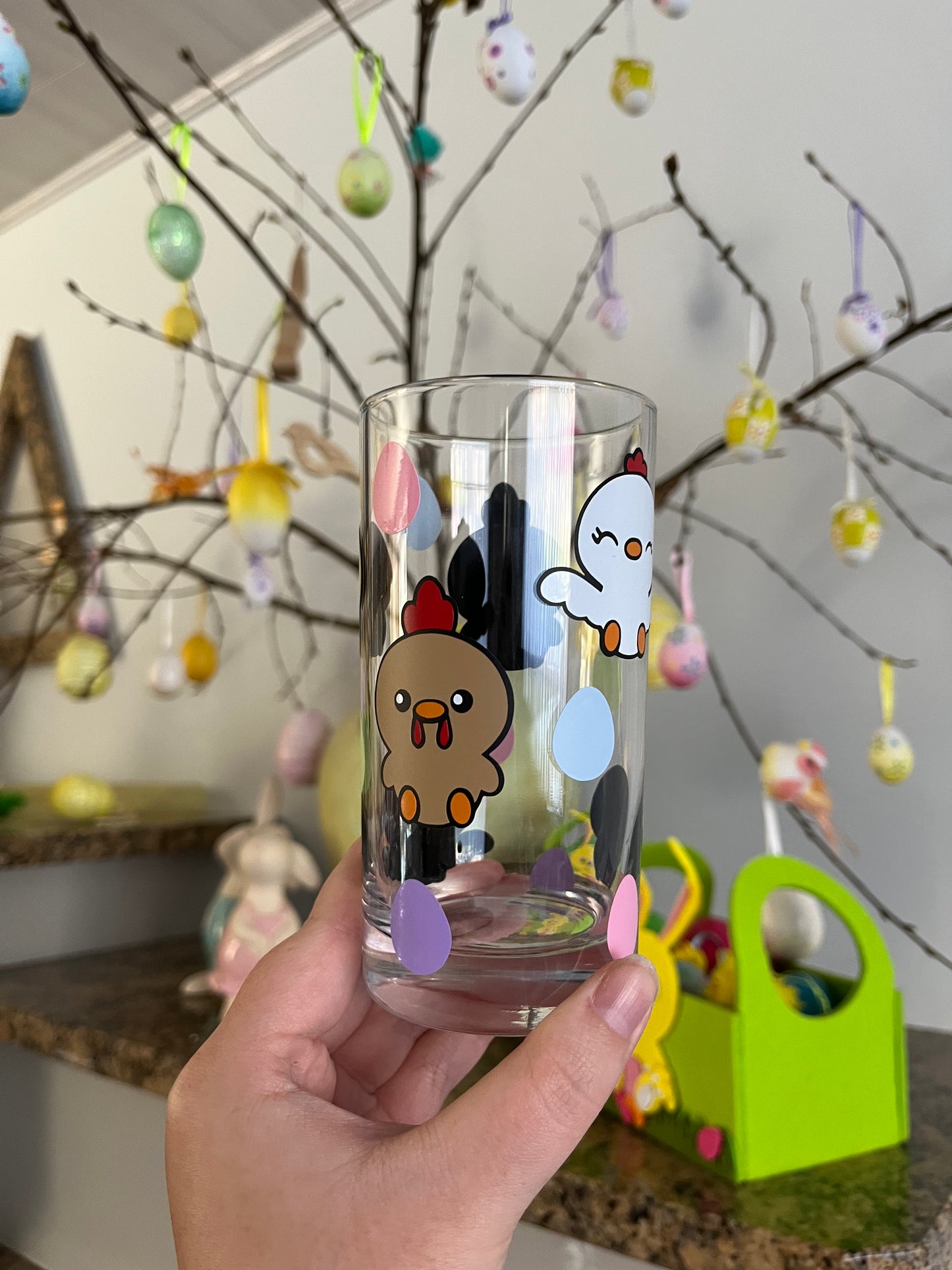 Verre poule