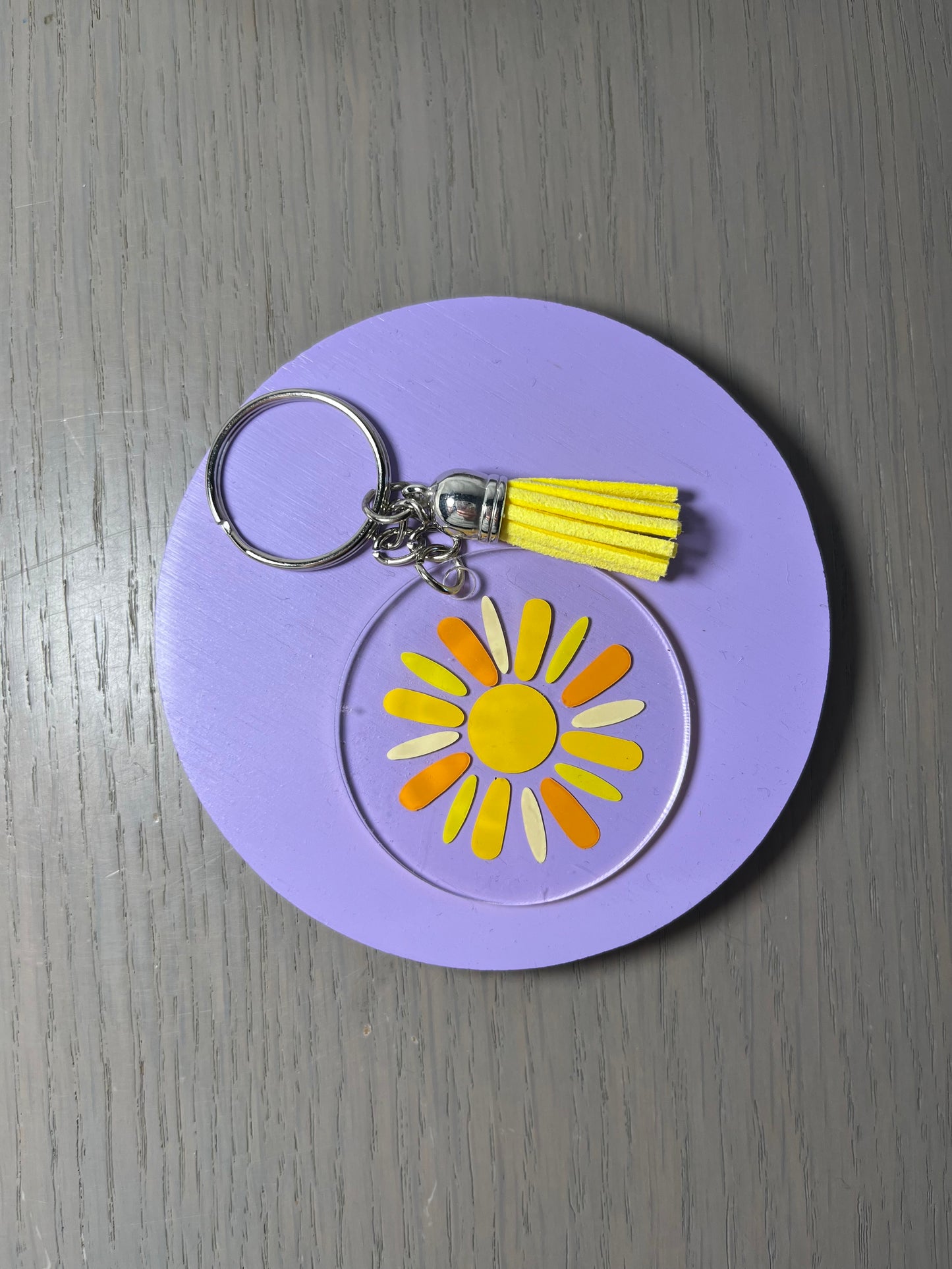 Porte-clés soleil