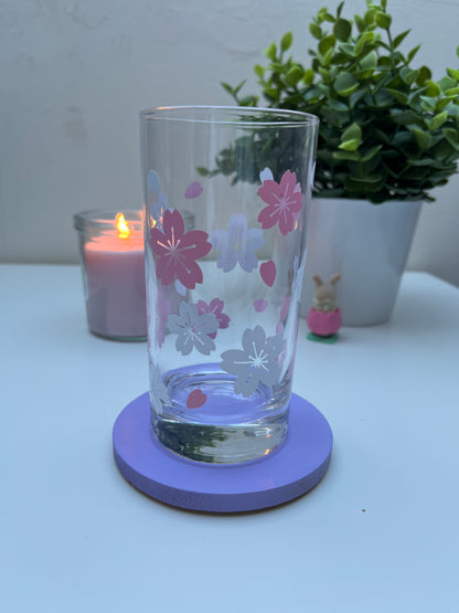 Verre fleurs de cerisier