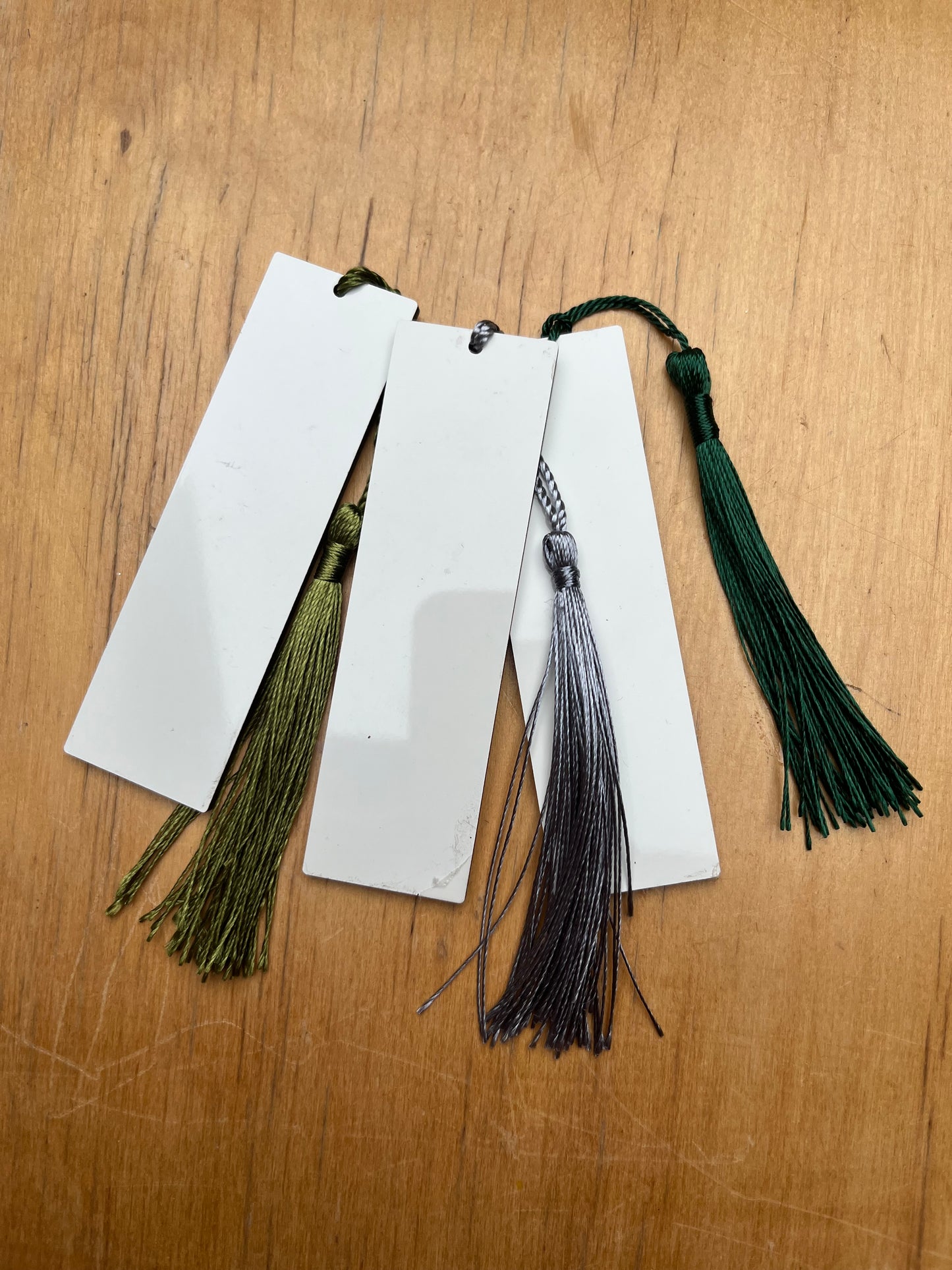 Marque-pages sapins verts