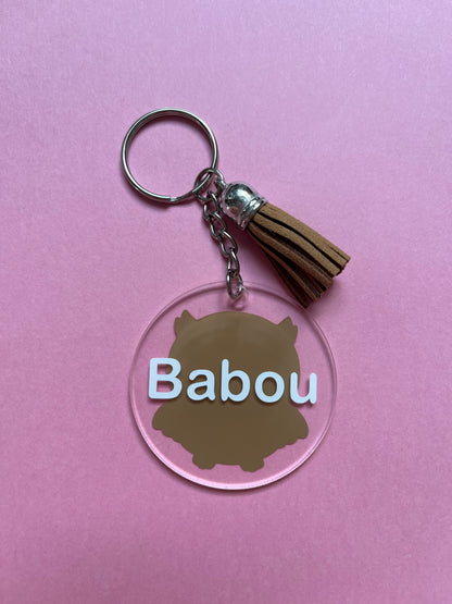 Porte-clés hiboux