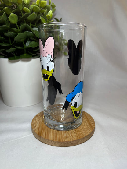 Verre Donald et Daisie