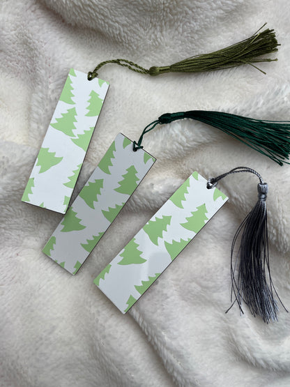 Marque-pages sapins verts