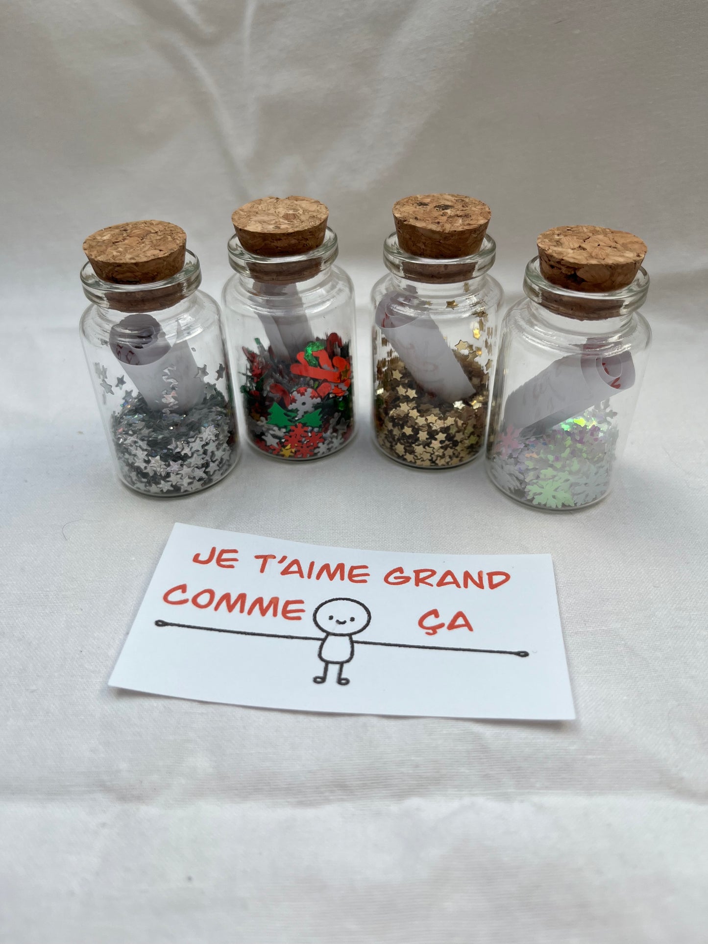 Bouteilles joyeuses