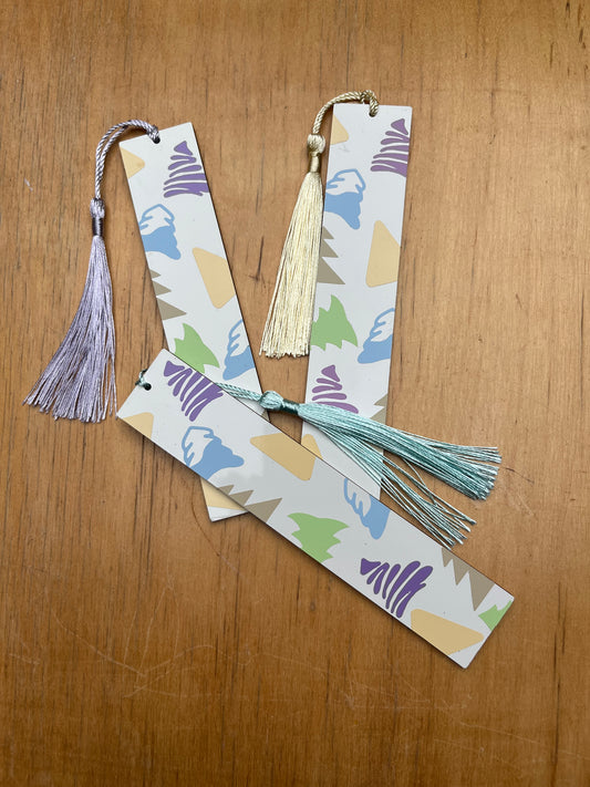 Marque-pages Sapins pastels